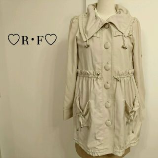 アールエフ(R・F)の訳あり激安♥R･F♥リボン付スプリングコート♥BG(スプリングコート)