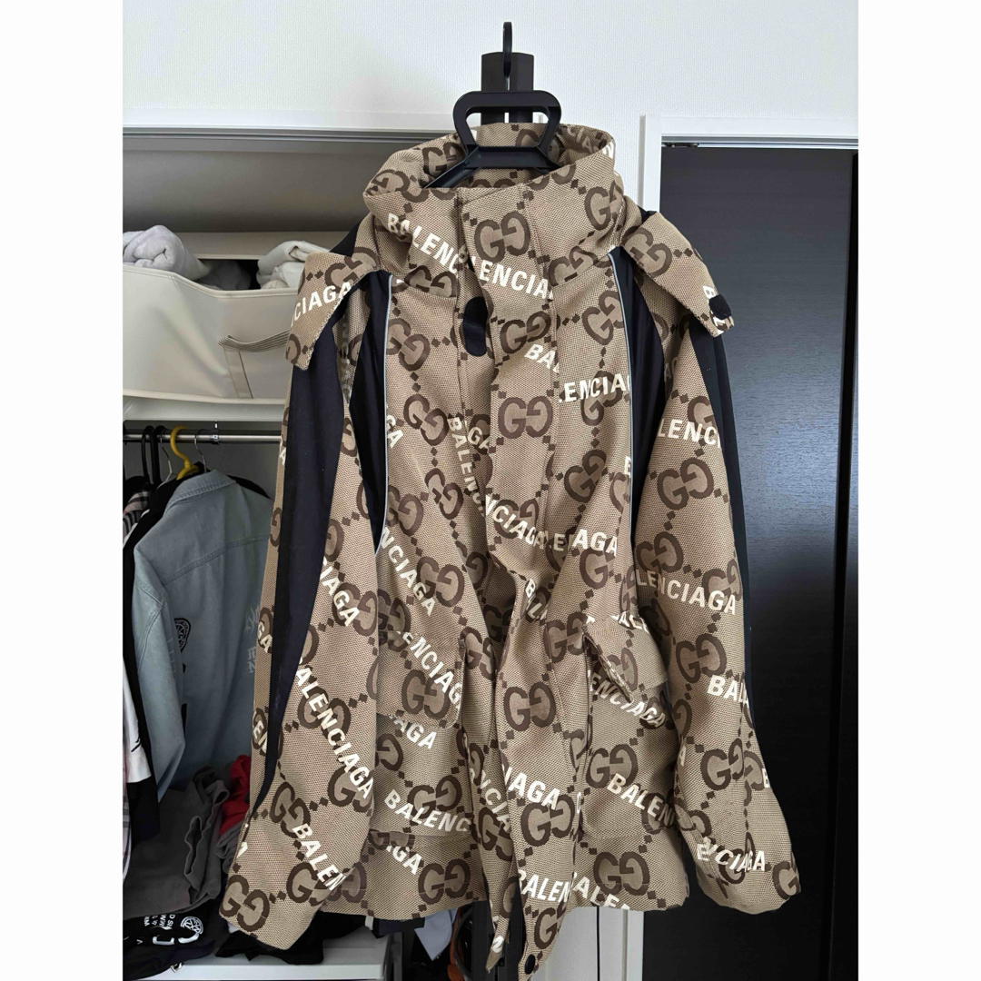 BALENCIAGA - GUCCI BALENCIAGA マウンテンパーカー サイズ44の BALENCIAGA - GUCCI BALENCIAGA マウンテンパーカー サイズ44の
