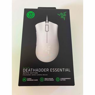 レイザー(LAZER)のRAZER ゲーミングマウス DeathAdder Essential - Wh(PC周辺機器)