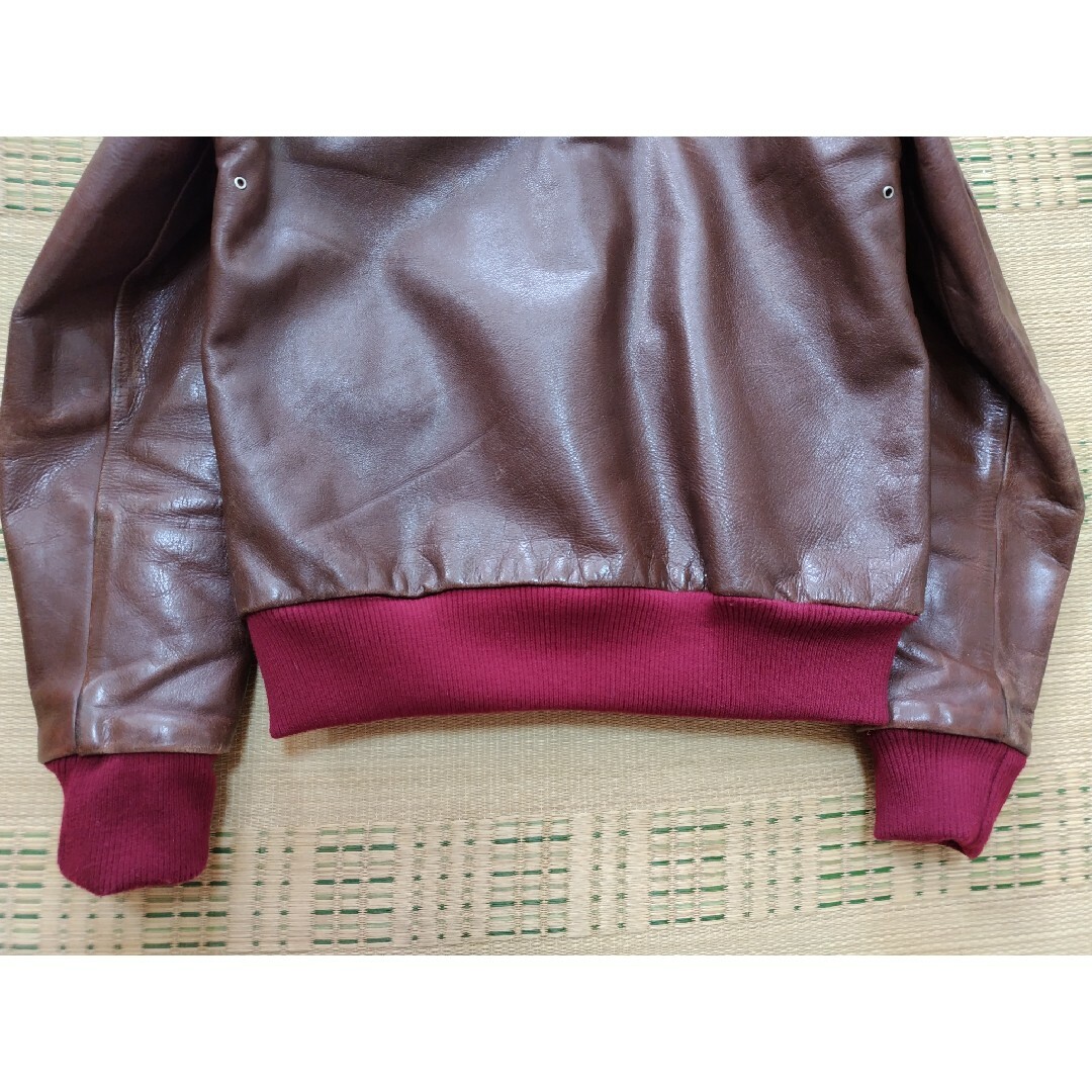 最終価格【中古美品】エアロレザー A-2 a2 馬革 ジャケット 38 最終価格【中古美品】エアロレザー A-2 a2 馬革 ジャケット 38