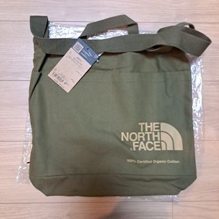 ザノースフェイス(THE NORTH FACE)の新品未使用ノースフェイス　オーガニックコットン ショルダーバッグ NM82387(トートバッグ)