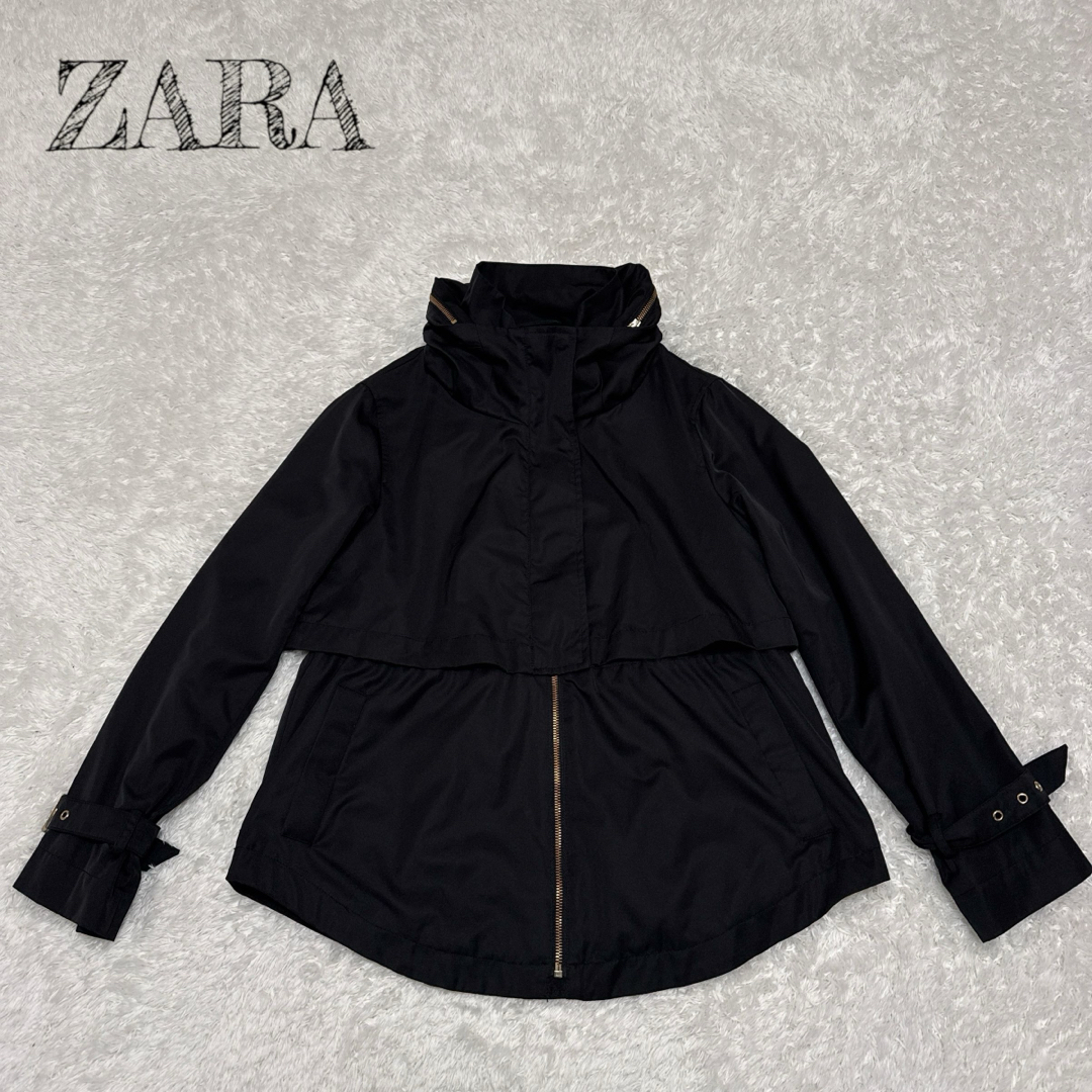 ZARA - ZARA ザラ ☆ ナイロンジャケット ラインジャケット S ZARA - ZARA ザラ ☆ ナイロンジャケット ラインジャケット S