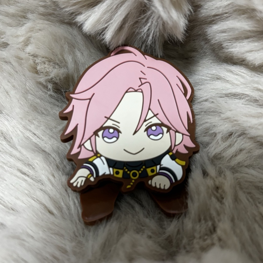 あんスタ のっかりラバークリップ 桜河こはく エンタメ/ホビーのおもちゃ/ぬいぐるみ(キャラクターグッズ)の商品写真