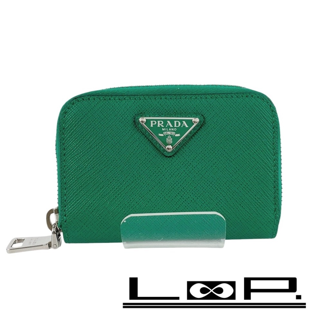 PRADA - ◇SALE◇ □新同□ プラダ ラウンドジップ コインパース PRADA - ◇SALE◇ □新同□ プラダ ラウンドジップ コインパース