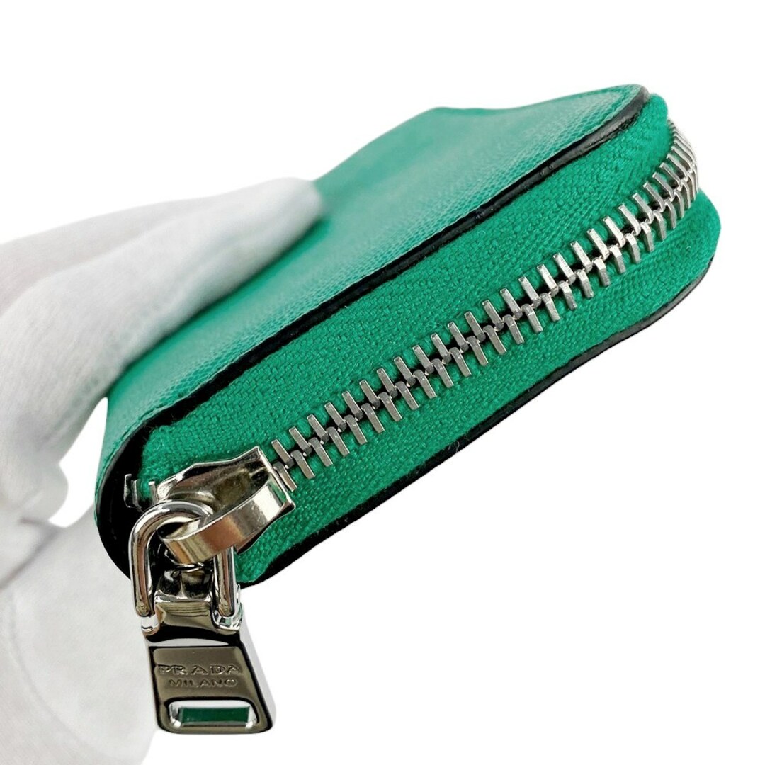 PRADA - ◇SALE◇ □新同□ プラダ ラウンドジップ コインパース PRADA - ◇SALE◇ □新同□ プラダ ラウンドジップ コインパース