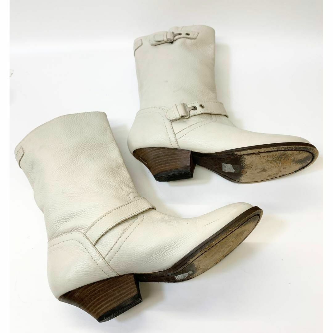 DIESEL - 4039 ディーゼル レザーブーツ レディース 定価5万円程 DIESEL - 4039 ディーゼル レザーブーツ レディース 定価5万円程