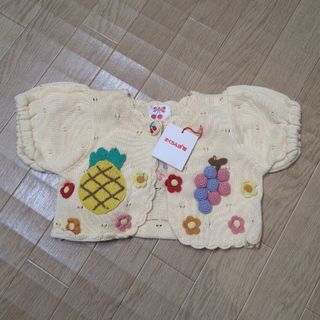 さくらんぼ姫　コットン ボレロ　90サイズ(カーディガン)