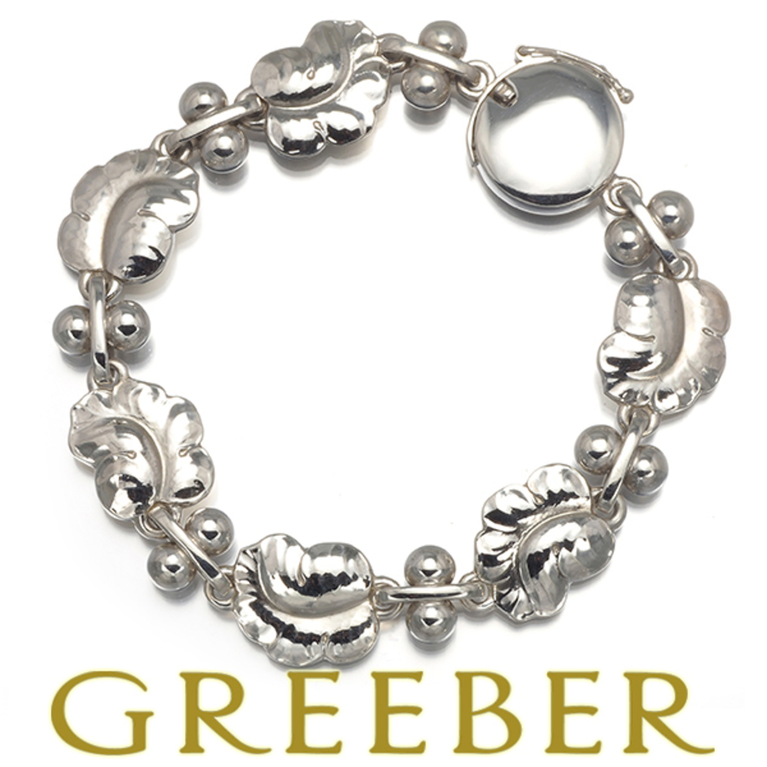Georg Jensen - ジョージジェンセン ブレスレット 96 リーフ Georg Jensen - ジョージジェンセン ブレスレット 96 リーフ
