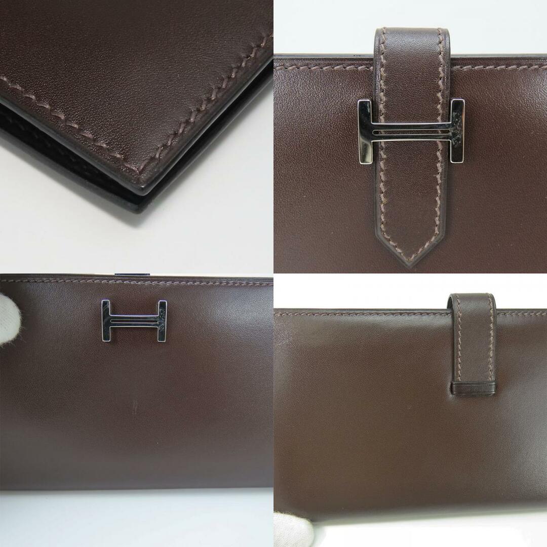 HERMES - 【中古】 エルメス 長財布 ベアン クラシック ボックス HERMES - 【中古】 エルメス 長財布 ベアン クラシック ボックス