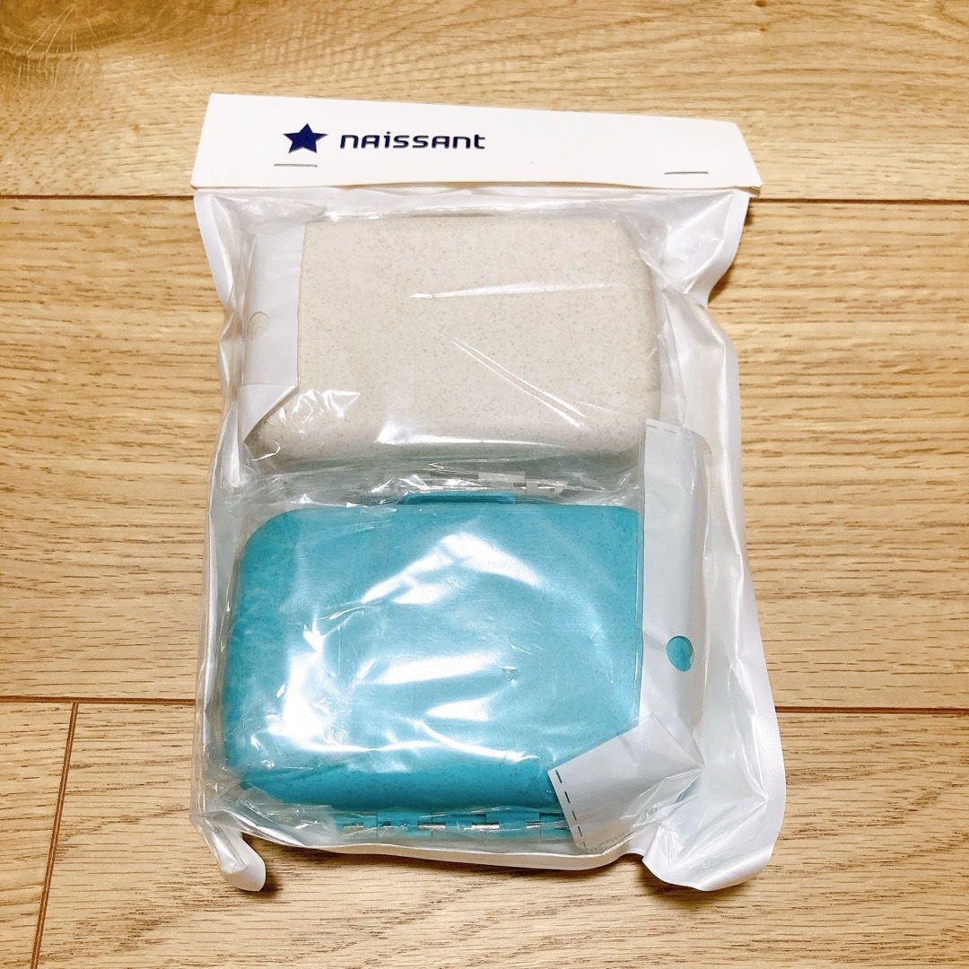 収納ボックス　ポータブルピルボックス　穀物繊維シールピルボックス 薬 インテリア/住まい/日用品の日用品/生活雑貨/旅行(日用品/生活雑貨)の商品写真