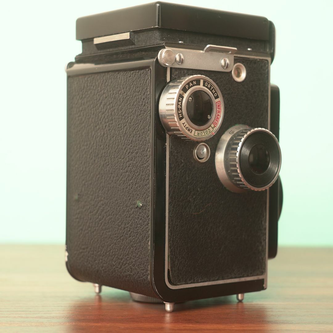 完動品◎Minoltaflex 3型ミノルタ 二眼レフ フィルムカメラ #714 完動品◎Minoltaflex 3型ミノルタ 二眼レフ フィルムカメラ #714