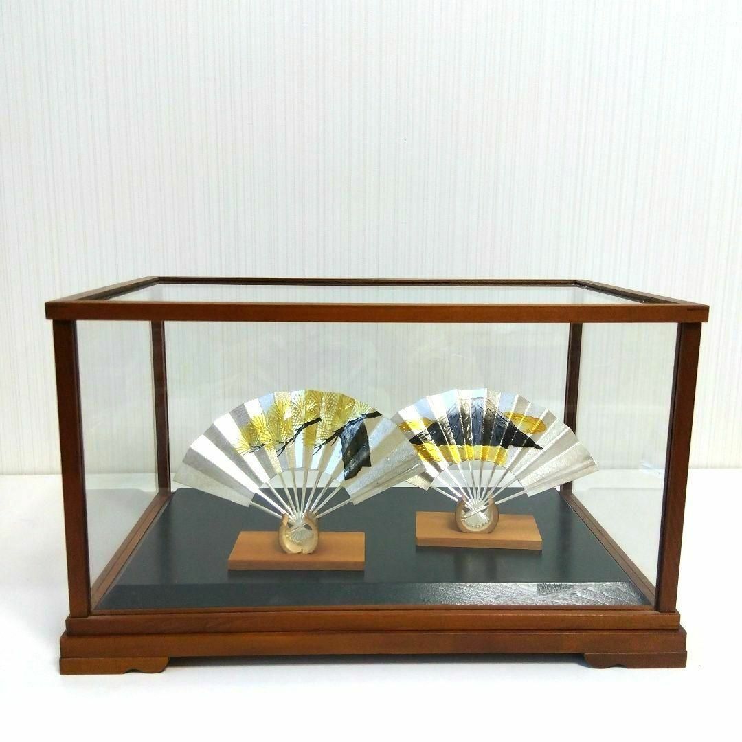 純銀 扇 扇子 銀細工 工芸 民芸 置物 縁起 富士 松 純銀 扇 扇子 銀細工 工芸 民芸 置物 縁起 富士 松