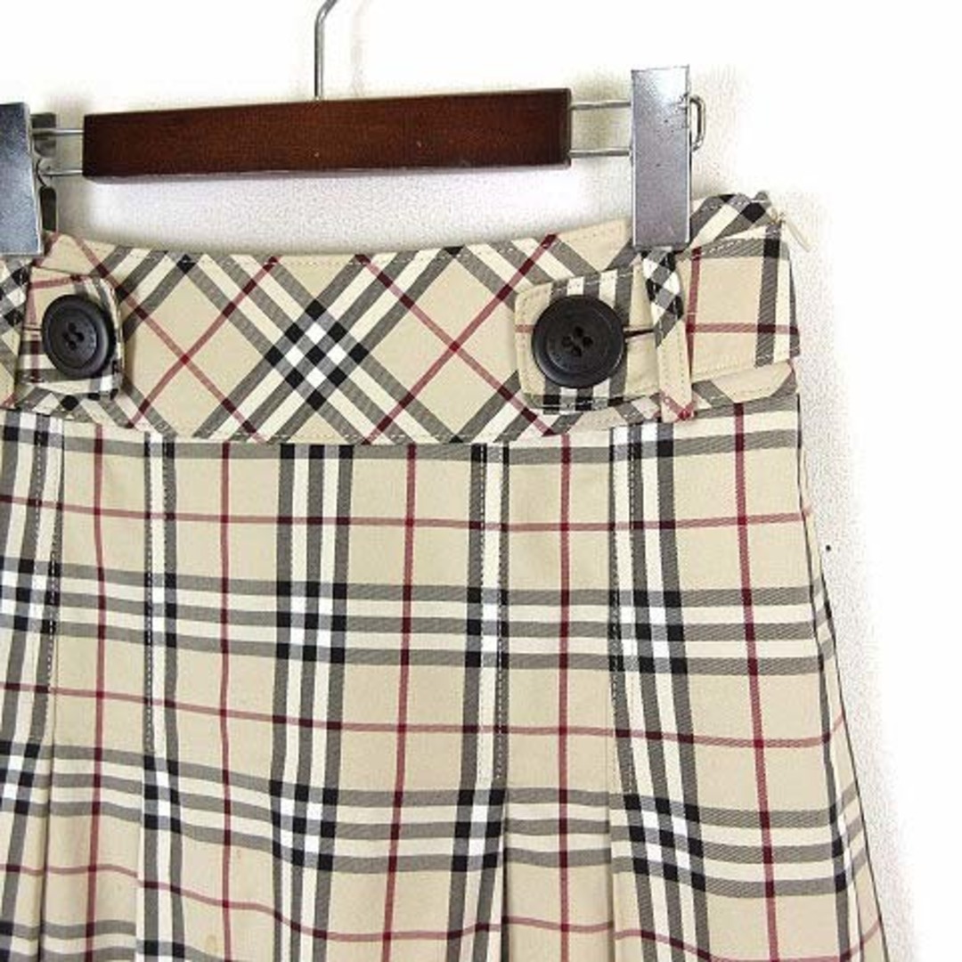 BURBERRY ブルーレーベルフレアスカート ベージュ BURBERRY ブルーレーベルフレアスカート ベージュ
