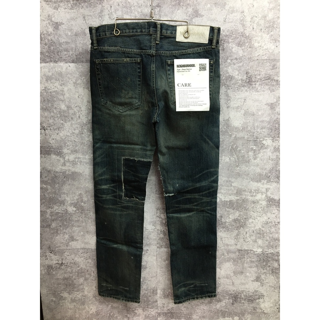 NEIGHBORHOOD - NEIGHBORHOOD SAVAGE DENIM DP NARROW PANTS NEIGHBORHOOD - NEIGHBORHOOD SAVAGE DENIM DP NARROW PANTS