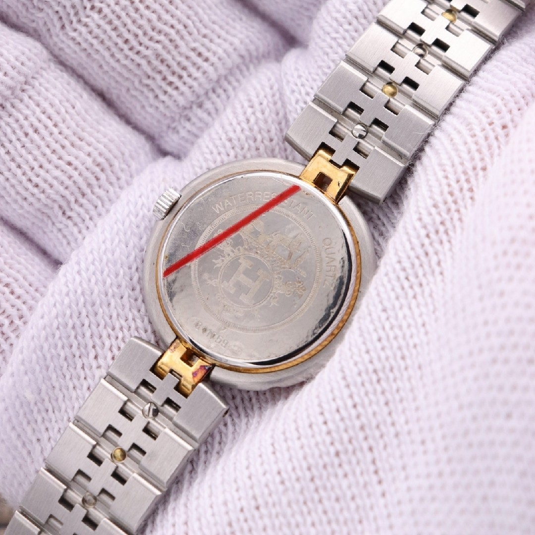 ほぼ未使用品【新品電池】HERMES ウィンザー/人気モデル 正規品 ほぼ未使用品【新品電池】HERMES ウィンザー/人気モデル 正規品
