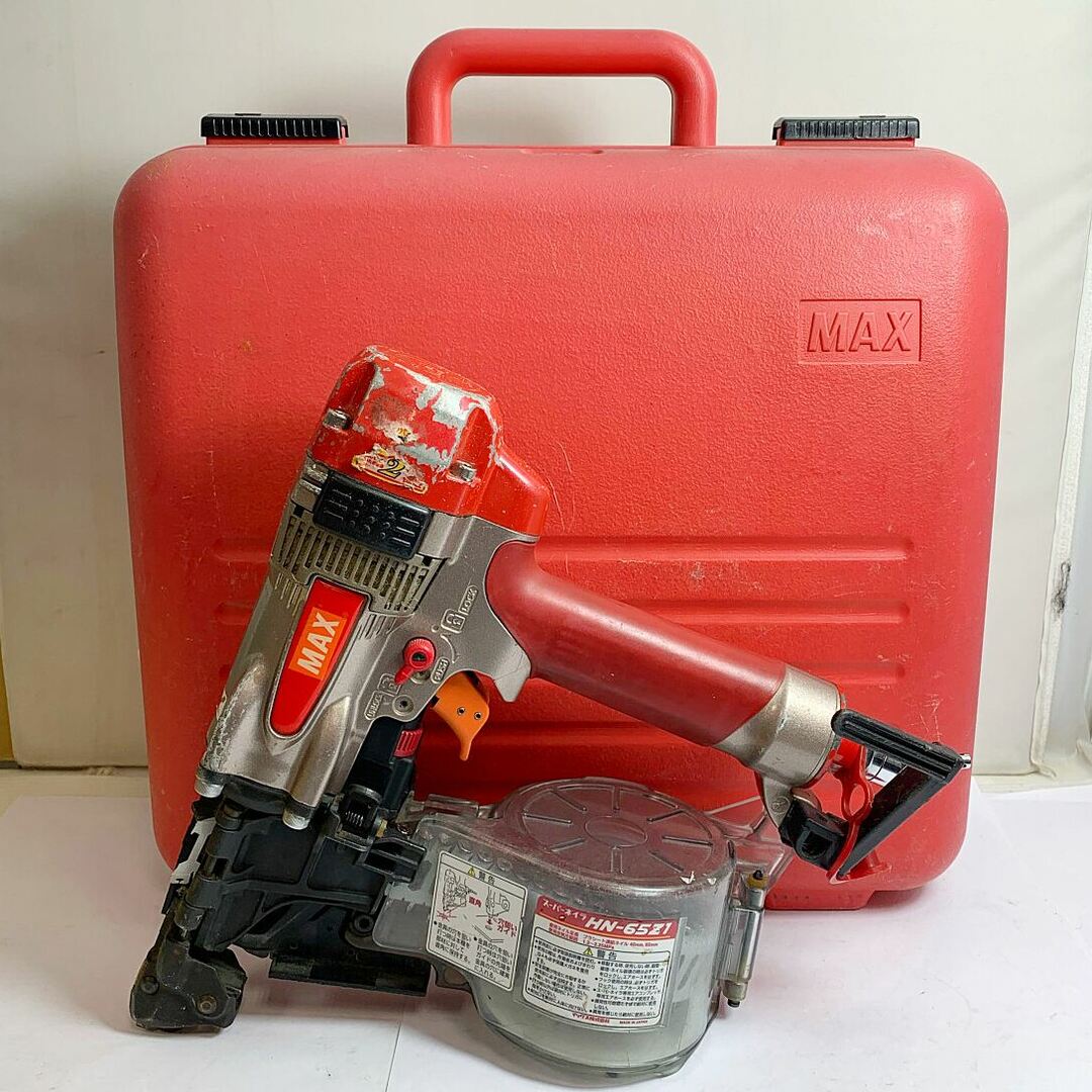 ♭♭MAX マックス 高圧エア釘打機 スーパーネイラ ケース付 HN-65Z1 ♭♭MAX マックス 高圧エア釘打機 スーパーネイラ ケース付 HN-65Z1
