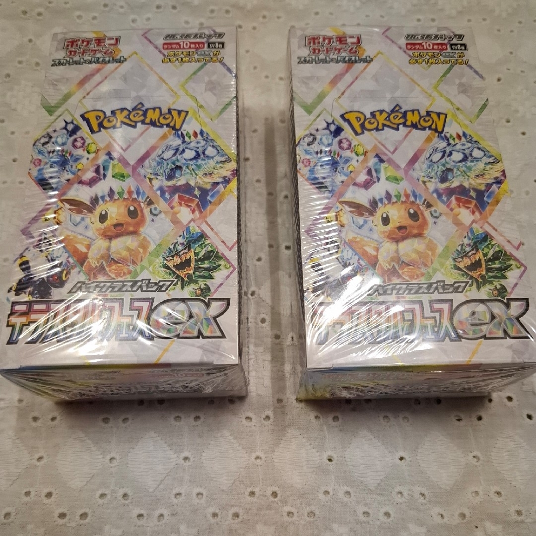 シュリンク付きポケモンカードテラスタルフェスex シュリンク付きポケモンカードテラスタルフェスex