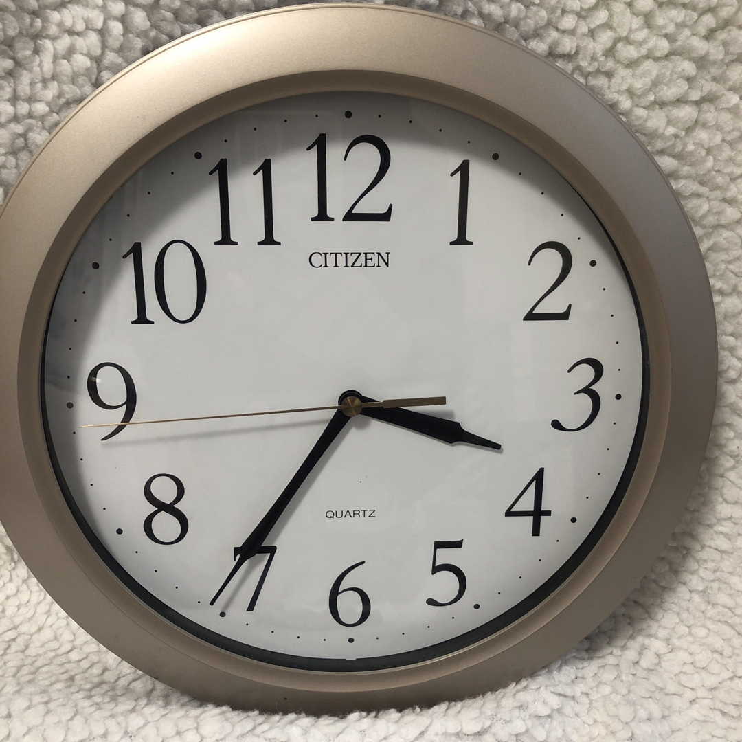 激安ブランド ゴールド - CITIZEN シンプル 掛け時計 CITIZEN 見やすい インテリア時計