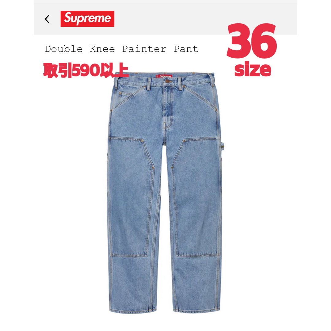 Supreme - Supreme Double Knee Painter Pant Indigoの通販 by Supreme - Supreme Double Knee Painter Pant Indigoの通販 by