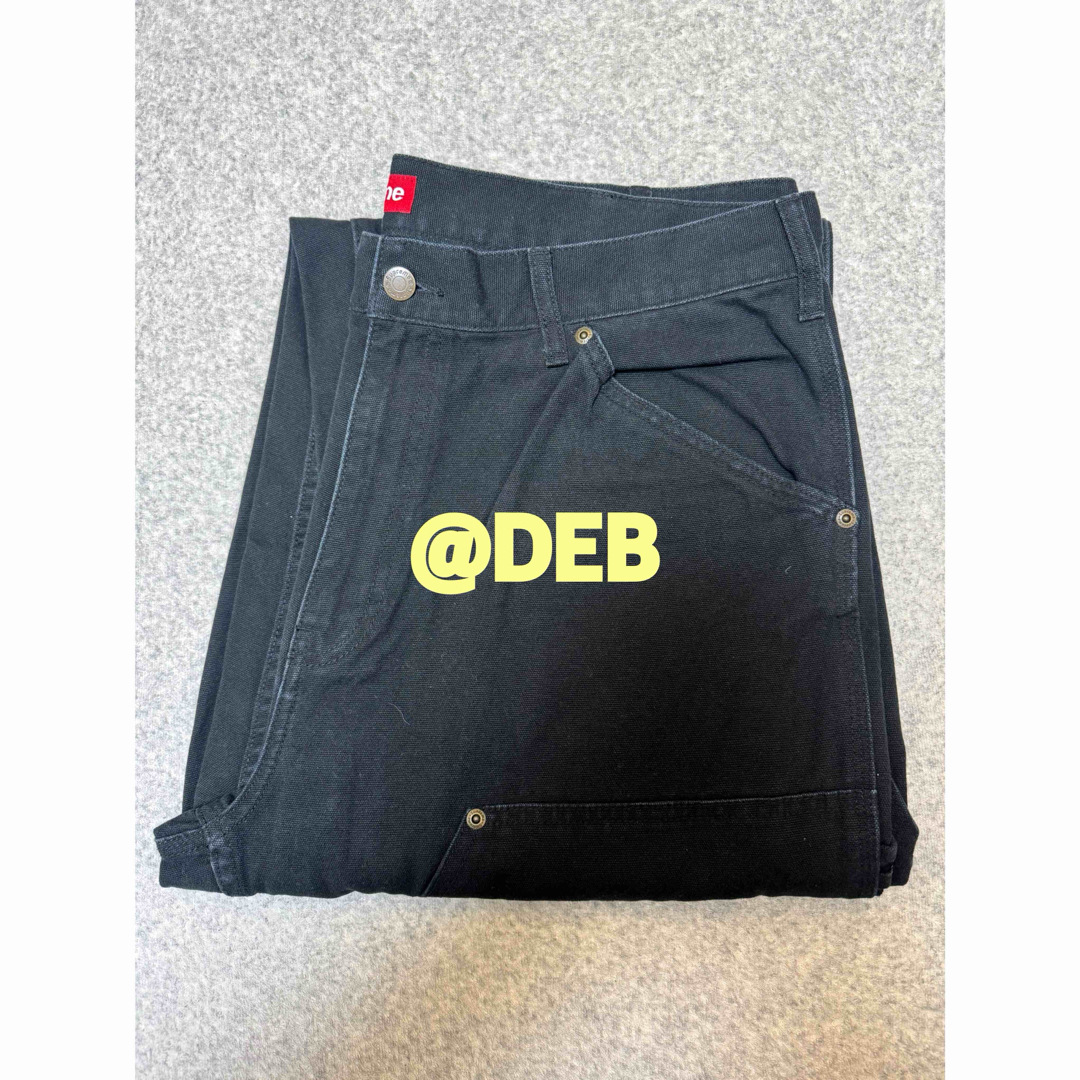 Supreme - Supreme Double Knee Painter Pant ブラック 36の通販 Supreme - Supreme Double Knee Painter Pant ブラック 36の通販