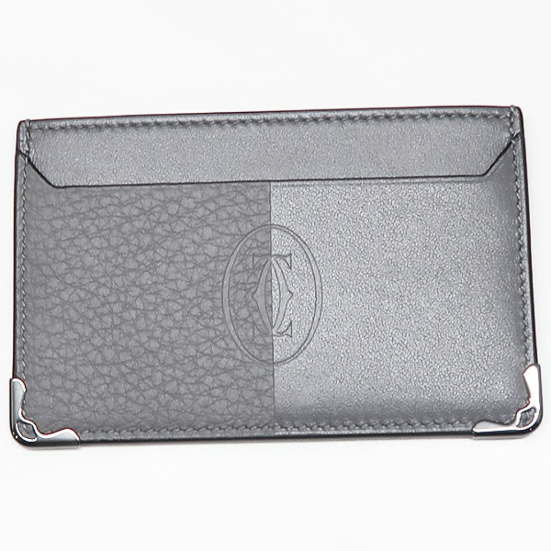 Cartier(カルティエ)の未使用 Cartier カルティエ マストドゥカルティエ カードケース　グレー メンズのファッション小物(名刺入れ/定期入れ)の商品写真