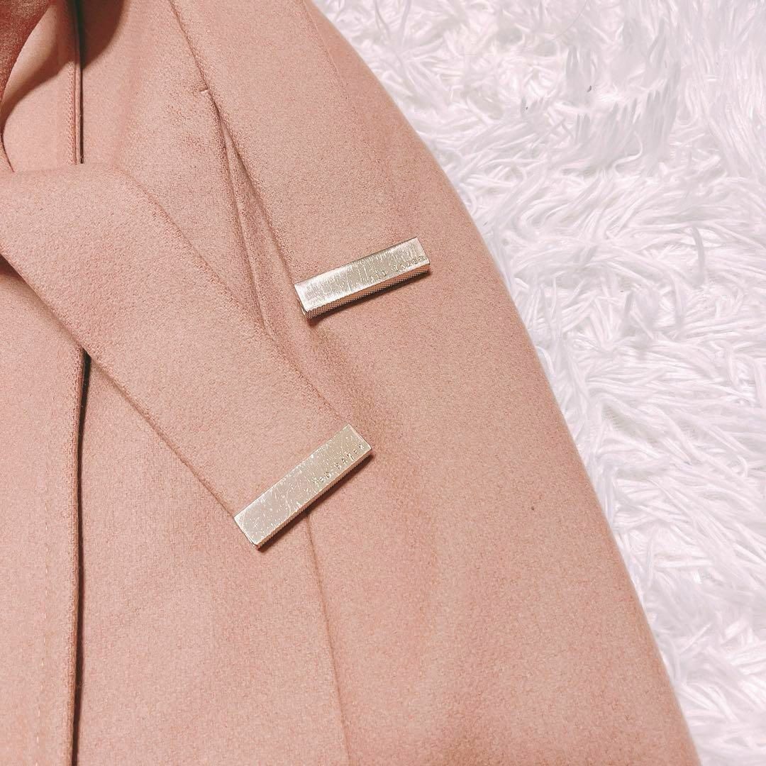 TED BAKER - TED BAKER ウール ラップ コート スタンドカラー