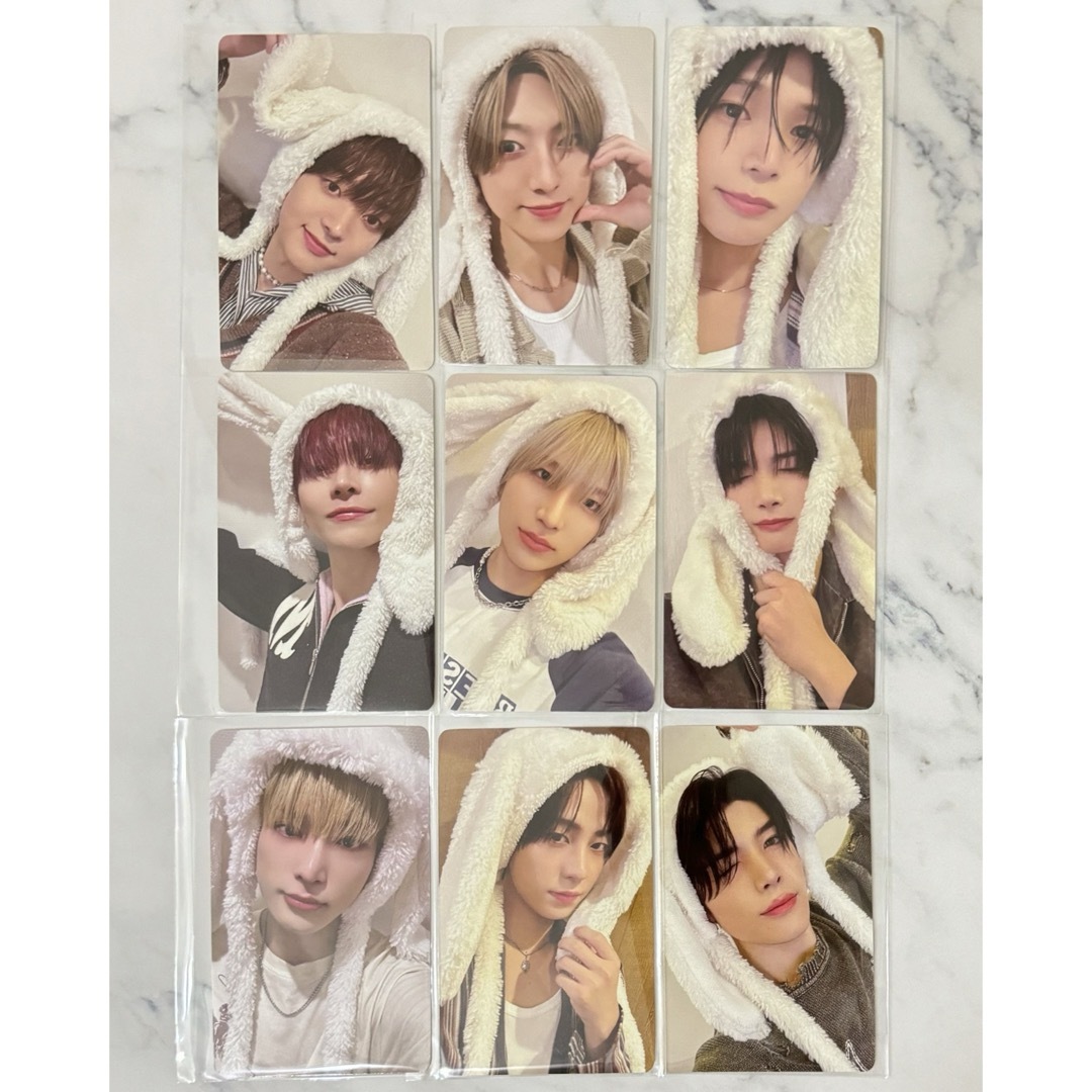 ATEEZ TREASURE ACTION封入コンプ全員トレカ9枚セット ATEEZ TREASURE ACTION封入コンプ全員トレカ9枚セット