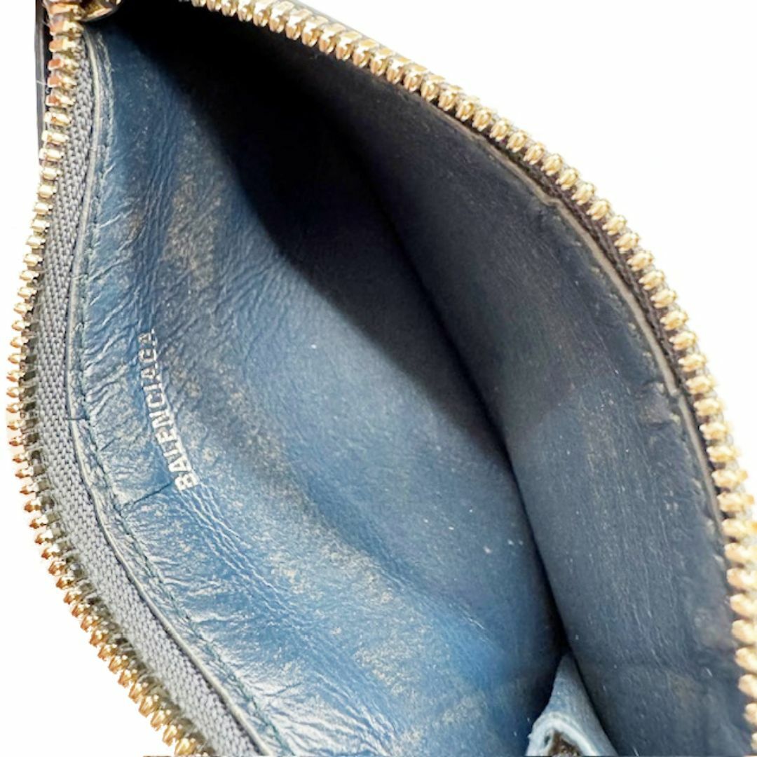 BALENCIAGA - BALENCIAGA バレンシアガ コインケース ネイビー BALENCIAGA - BALENCIAGA バレンシアガ コインケース ネイビー