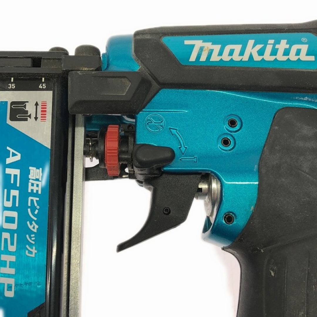 ☆比較的綺麗☆makita マキタ 50mm 高圧 ピンタッカ AF502HP ☆比較的綺麗☆makita マキタ 50mm 高圧 ピンタッカ AF502HP