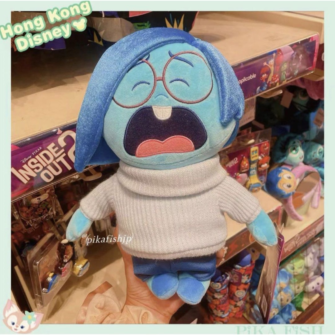Disney - 【現地購入☆正規品】カナシミ ぬいぐるみ インサイド Disney - 【現地購入☆正規品】カナシミ ぬいぐるみ インサイド