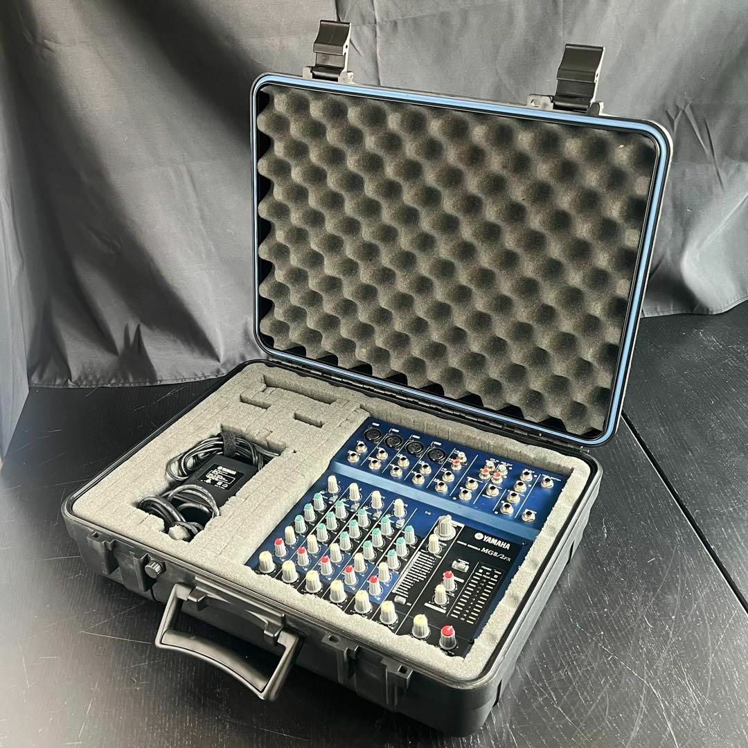 ケース付き ヤマハ アナログミキサー YAMAHA MG8/2FX ケース付き ヤマハ アナログミキサー YAMAHA MG8/2FX