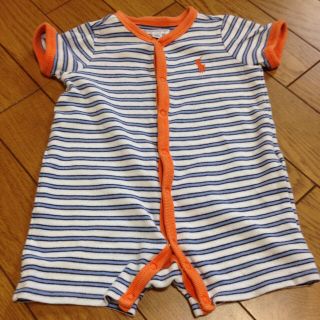 ラルフローレン(Ralph Lauren)のラルフローレン★半袖ロンパース☆6M(70cm)(ロンパース)