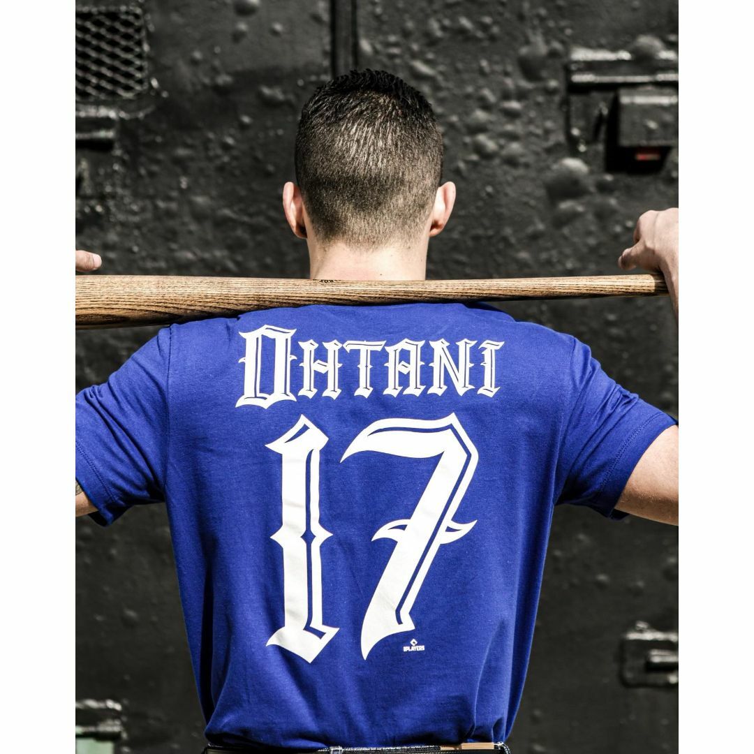 NIKE - MR CARTOON DODGERS SHOHEI OHTANI TEE 青 Nの通販 by NIKE - MR CARTOON DODGERS SHOHEI OHTANI TEE 青 Nの通販 by
