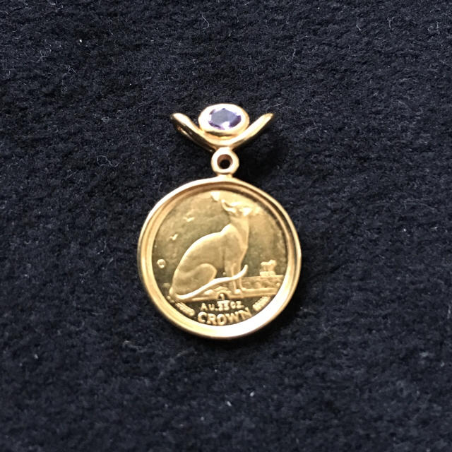 ネックレス 猫 k18 金貨 - www.husnususlu.com