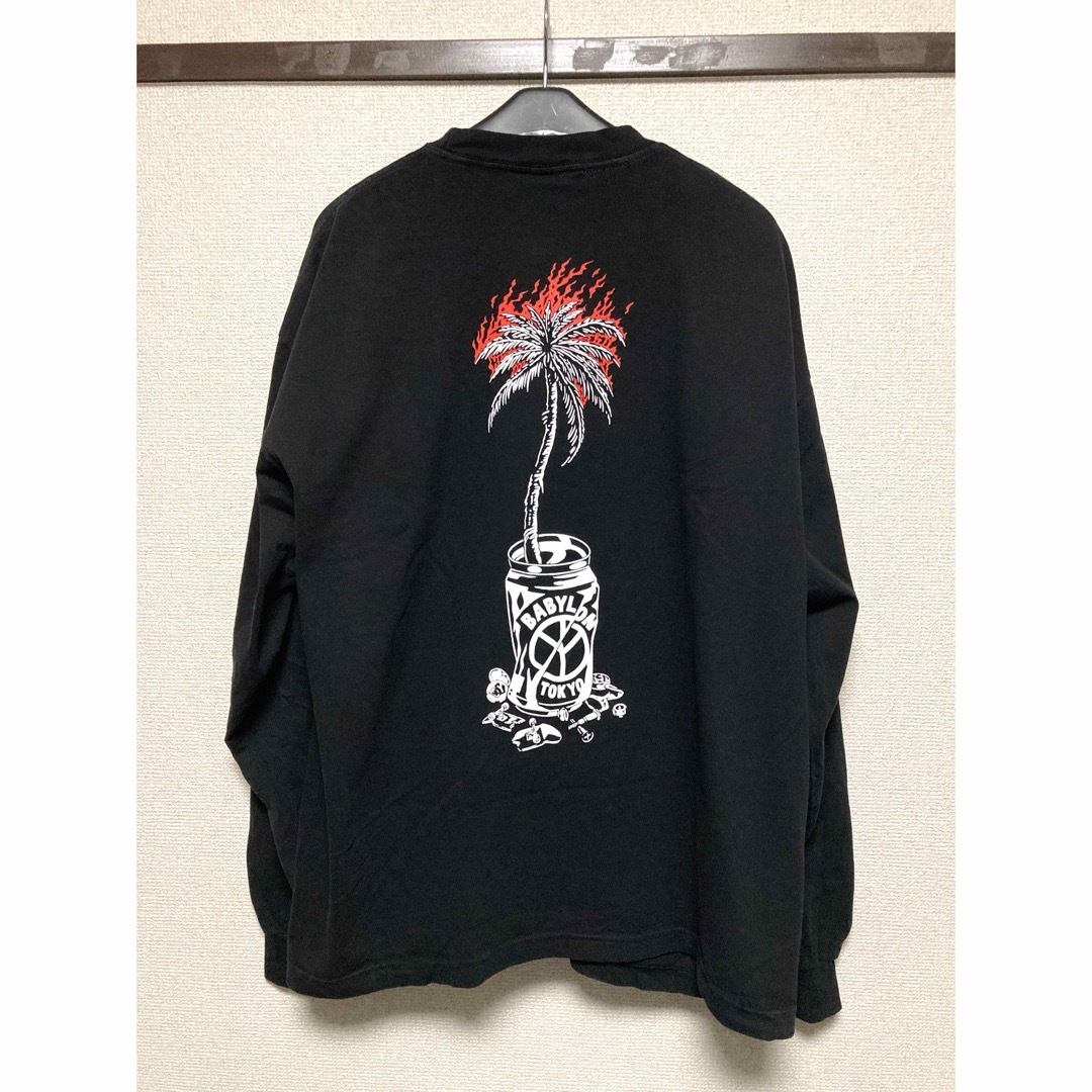 XL Verdy Wasted Youth Babylon 黒 長袖 ロンT - トップス XL Verdy Wasted Youth Babylon 黒 長袖 ロンT - トップス