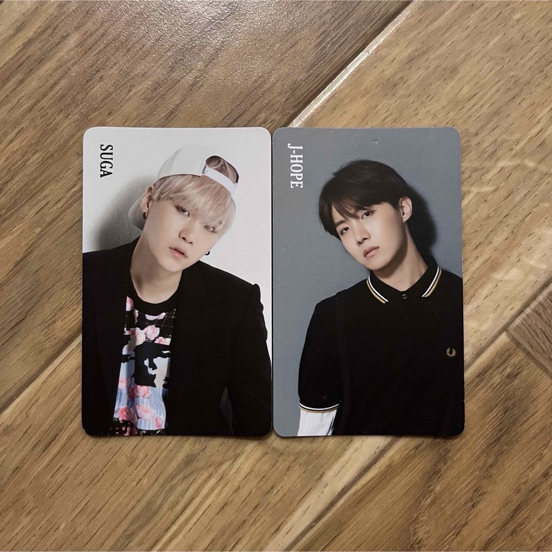 BTS(防弾少年団) I NEED U 会場限定 トレカ シュガ ジェイホープ BTS(防弾少年団) I NEED U 会場限定 トレカ シュガ ジェイホープ