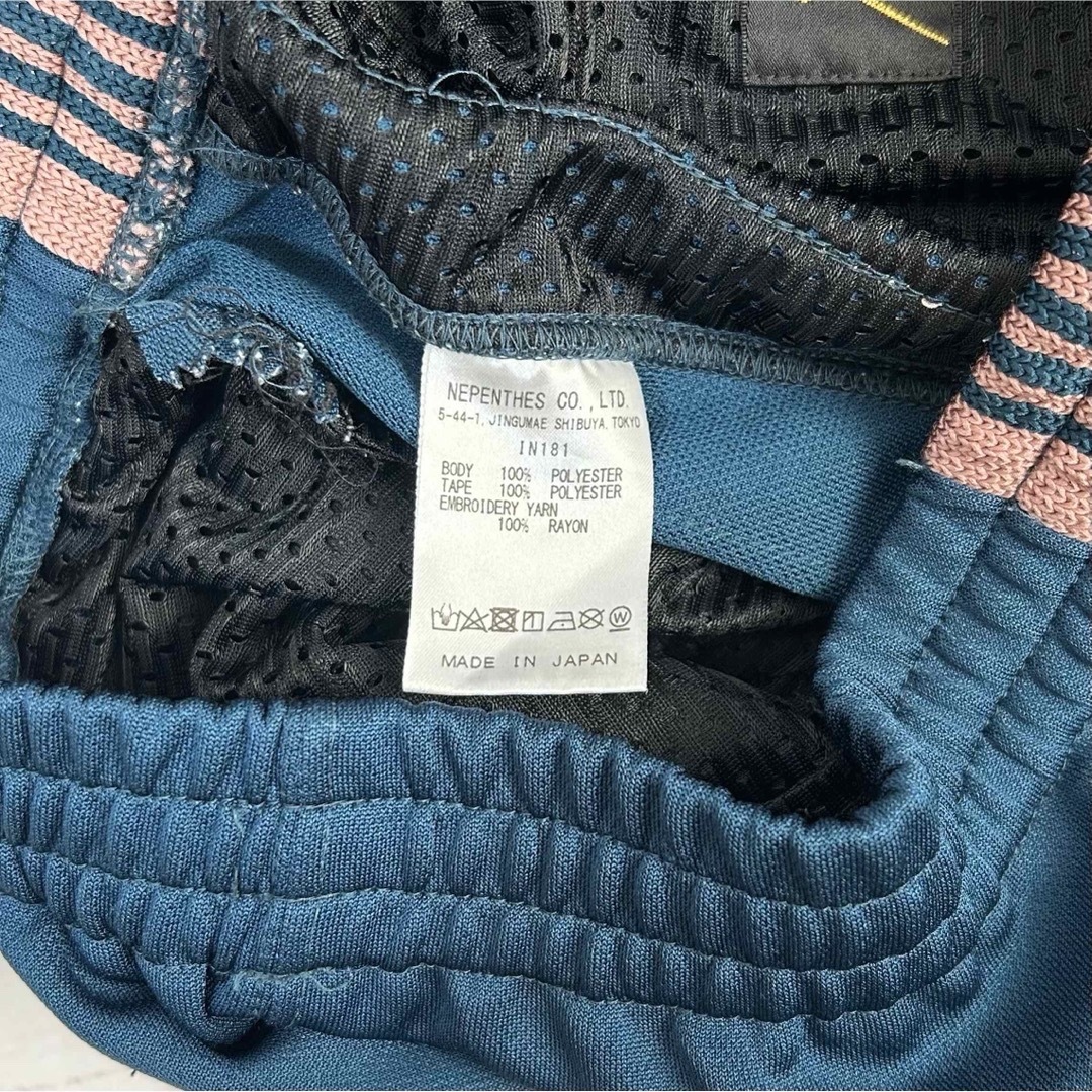 needles 21ss トラックパンツ ティールグリーン ストレート XS needles 21ss トラックパンツ ティールグリーン ストレート XS