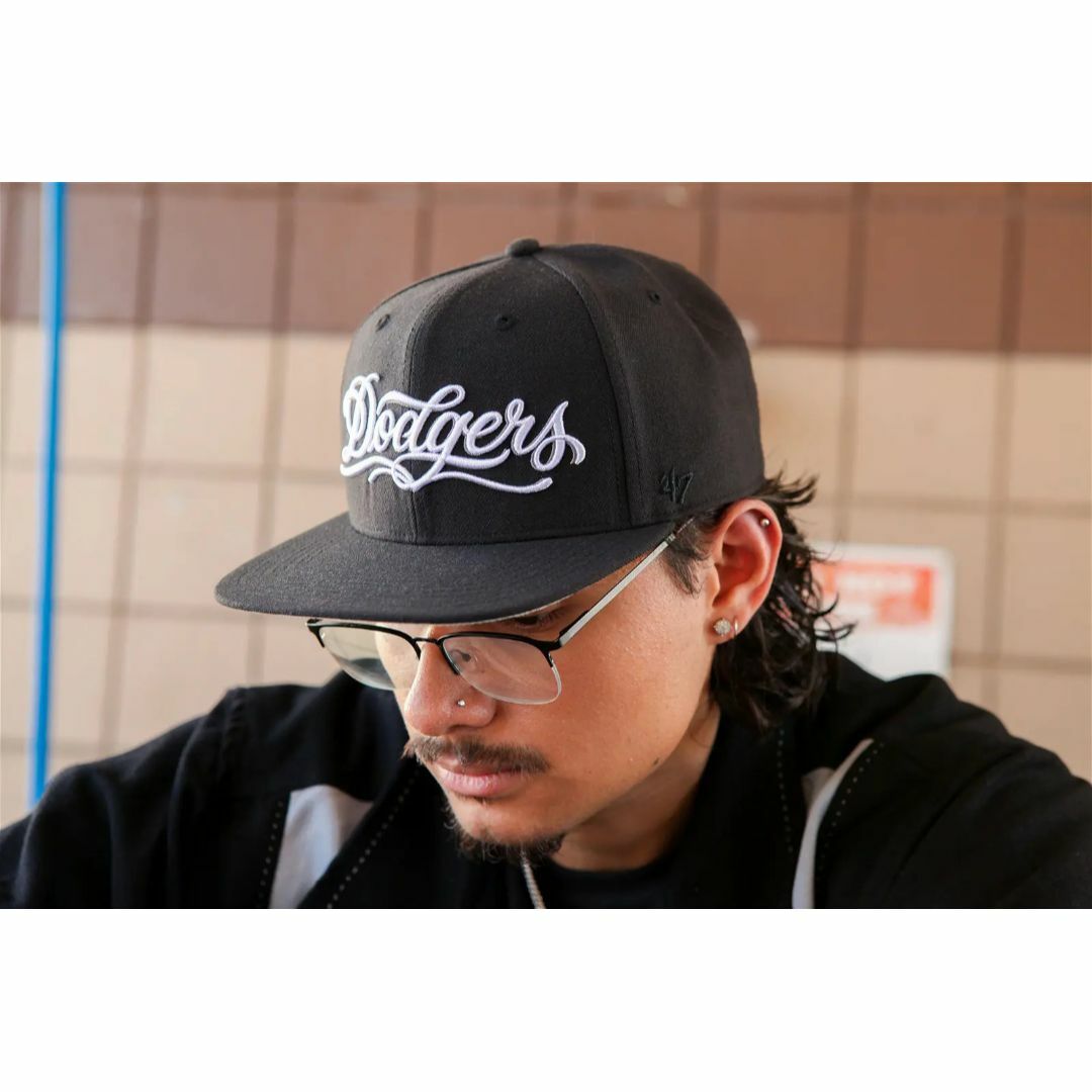47 Brand - Mr CARTOON LA DODGERS 47 QUILL CAP BLACKの通販 by 47 Brand - Mr CARTOON LA DODGERS 47 QUILL CAP BLACKの通販 by