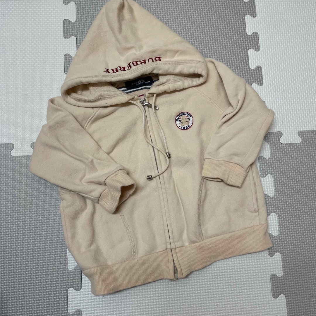 BURBERRY(バーバリー)のバーバリー パーカー キッズ/ベビー/マタニティのベビー服(~85cm)(シャツ/カットソー)の商品写真