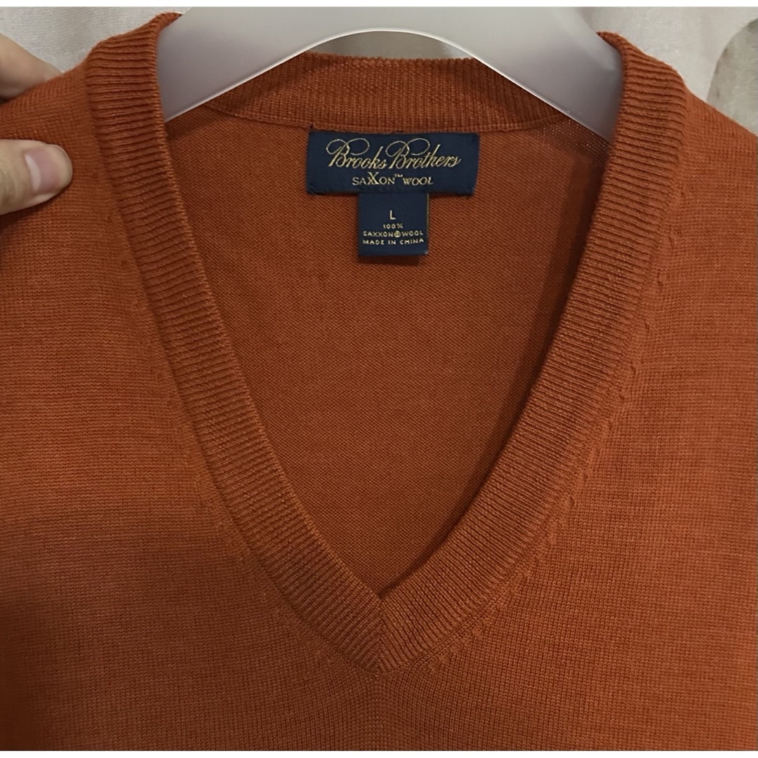 Brooks Brothers - ブルックスブラザーズ saxxon wool サクソン Brooks Brothers - ブルックスブラザーズ saxxon wool サクソン