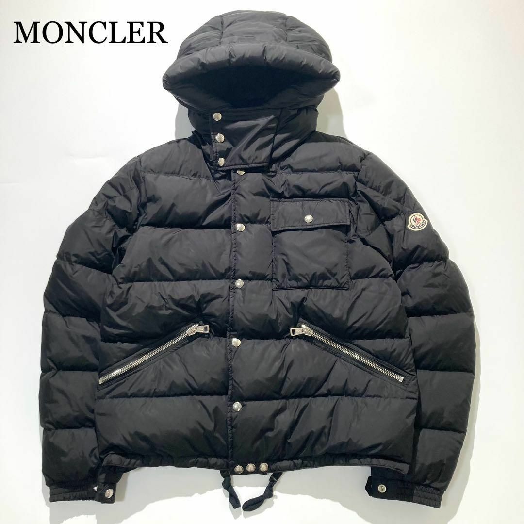 MONCLER - 【美品】MONCLER ダウンジャケット LIORAN ブラック MONCLER - 【美品】MONCLER ダウンジャケット LIORAN ブラック