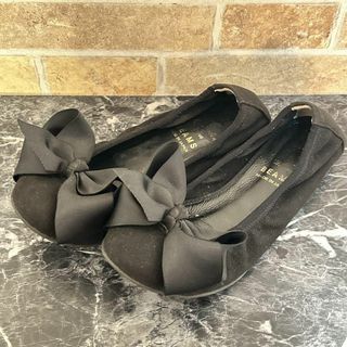 BEAMS - BEAMS COUTURE ルルメリーの刺繍のオペラシューズ 24.5 BEAMS - BEAMS COUTURE ルルメリーの刺繍のオペラシューズ 24.5