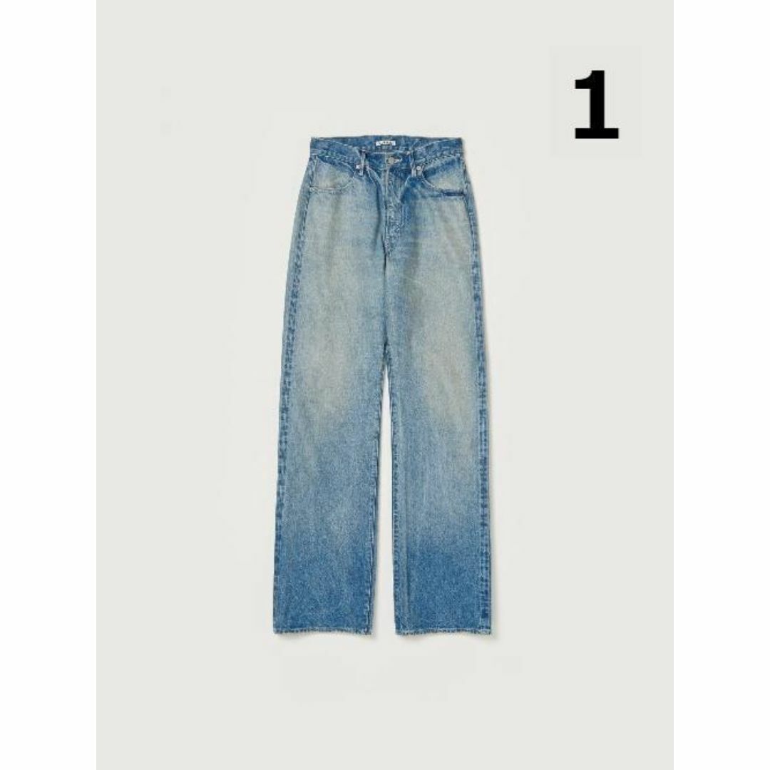 SELVEDGE FADED HEAVY DENIM PANTS 1 青 パンツ SELVEDGE FADED HEAVY DENIM PANTS 1 青 パンツ