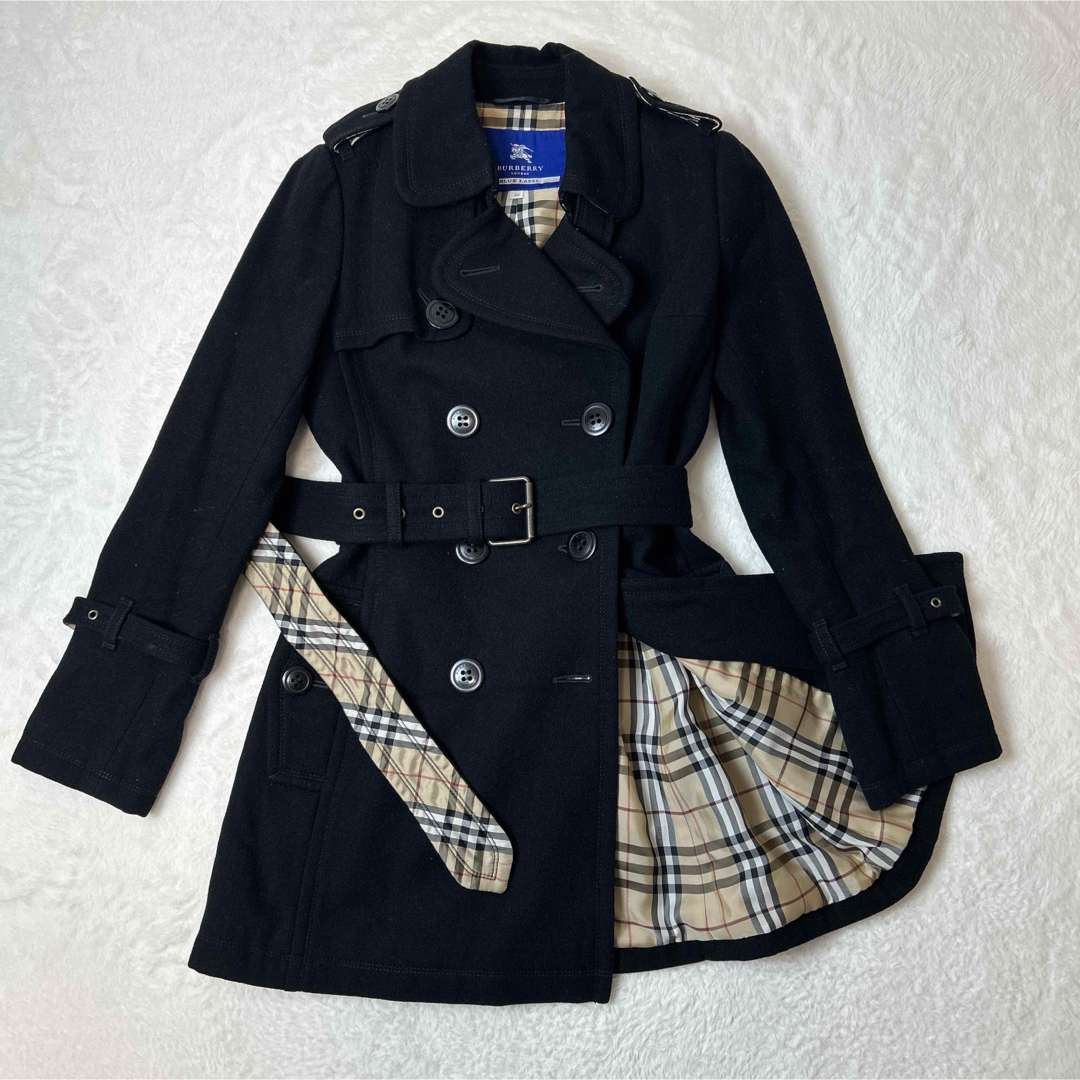 Burberry blue labelノバチェック トレンチコート ベージュ Burberry blue labelノバチェック トレンチコート ベージュ
