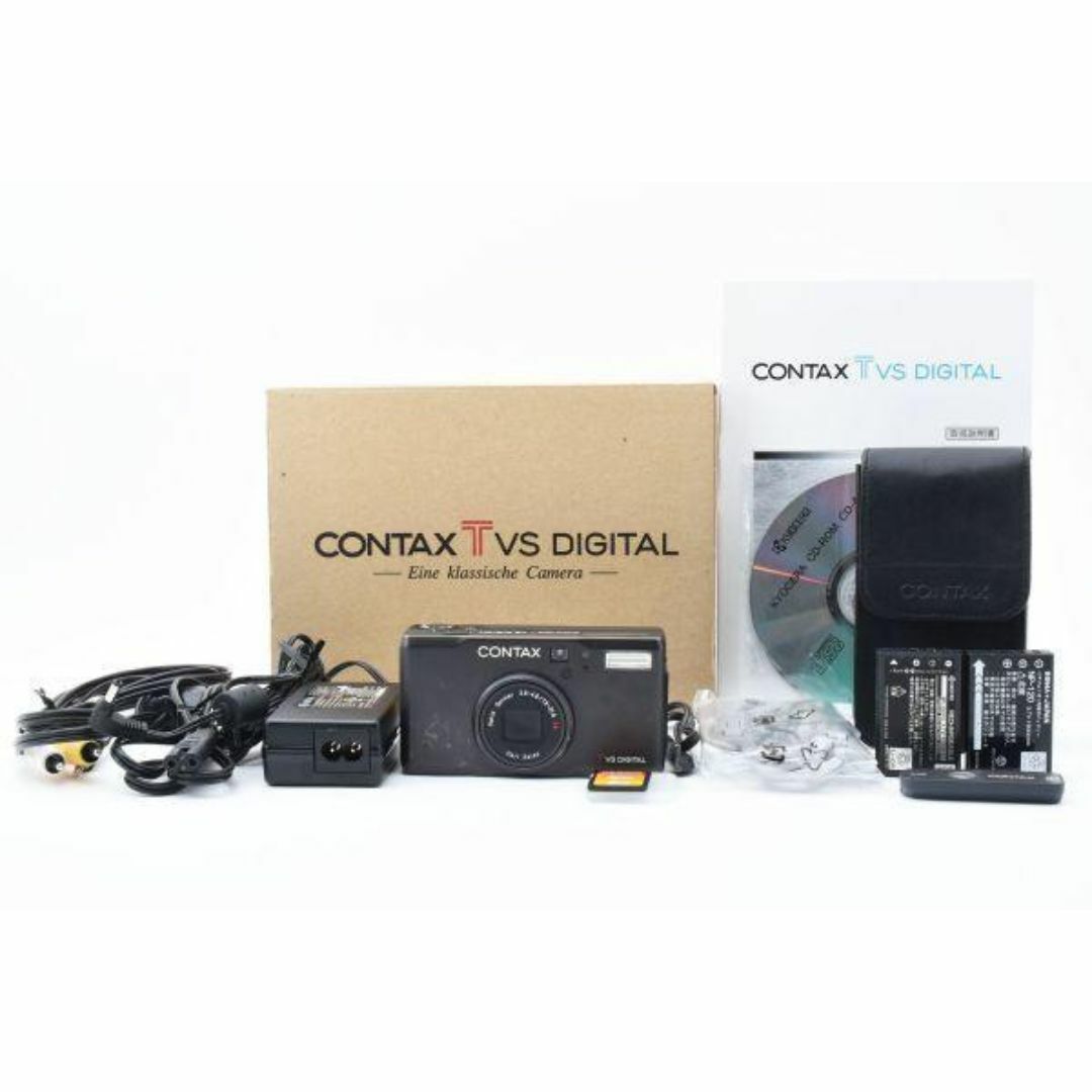 CONTAX コンタックス TVS DIGITAL コンパクト デジタルカメラ CONTAX コンタックス TVS DIGITAL コンパクト デジタルカメラ