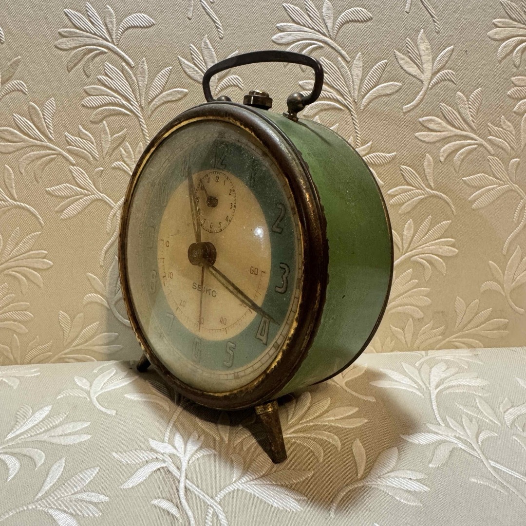 SEIKO - SEIKO ゼンマイ式 目覚まし時計 アンティークの通販 by SEIKO - SEIKO ゼンマイ式 目覚まし時計 アンティークの通販 by
