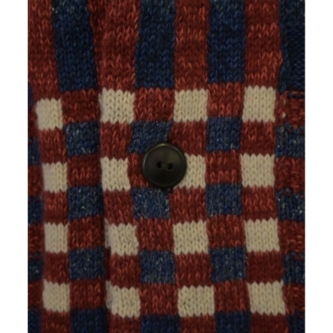RRL - RRL ダブルアールエル カーディガン XS 青x赤x水色 RRL - RRL ダブルアールエル カーディガン XS 青x赤x水色