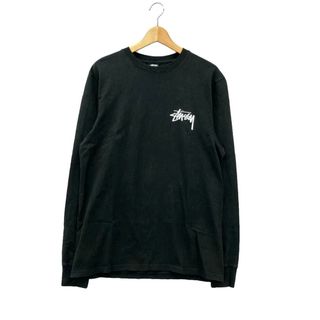STUSSY(Tシャツ/カットソー(七分/長袖) ・ ブラック/黒色系)の STUSSY(Tシャツ/カットソー(七分/長袖) ・ ブラック/黒色系)の