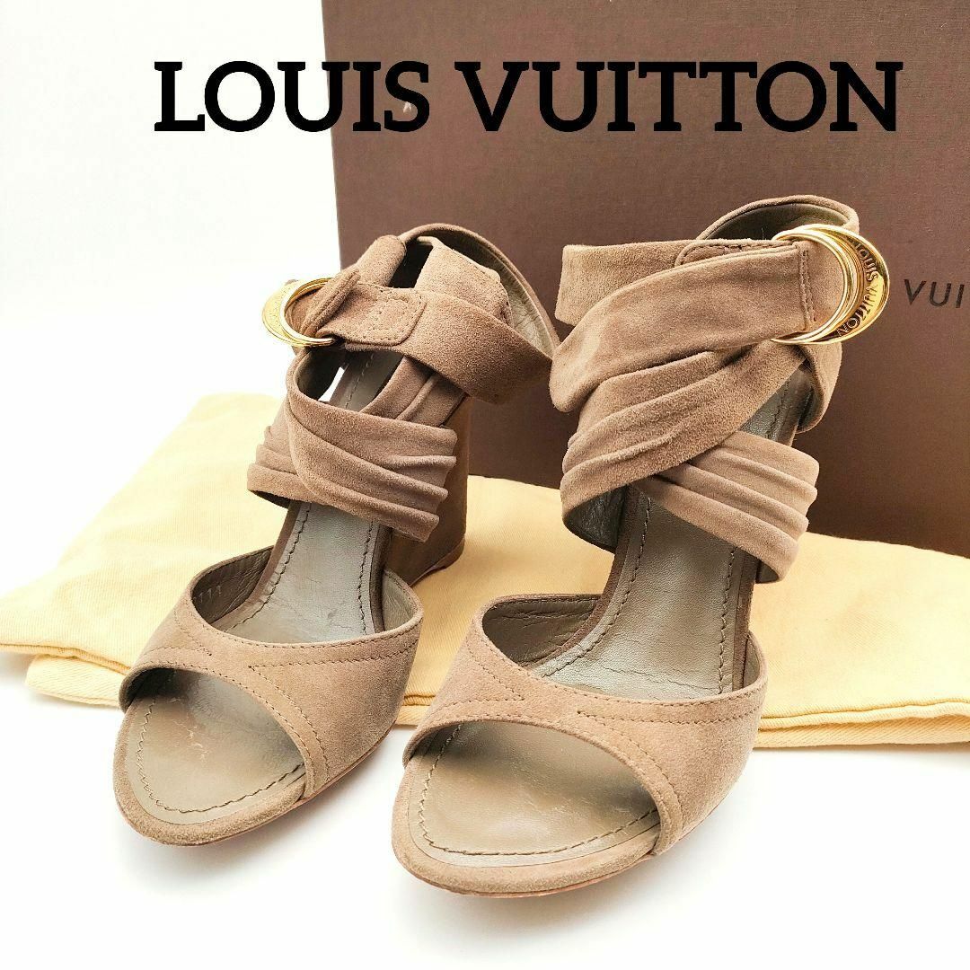 LOUIS VUITTON - LOUIS VUITTON ルイヴィトン サンダル 約22.5cm LOUIS VUITTON - LOUIS VUITTON ルイヴィトン サンダル 約22.5cm