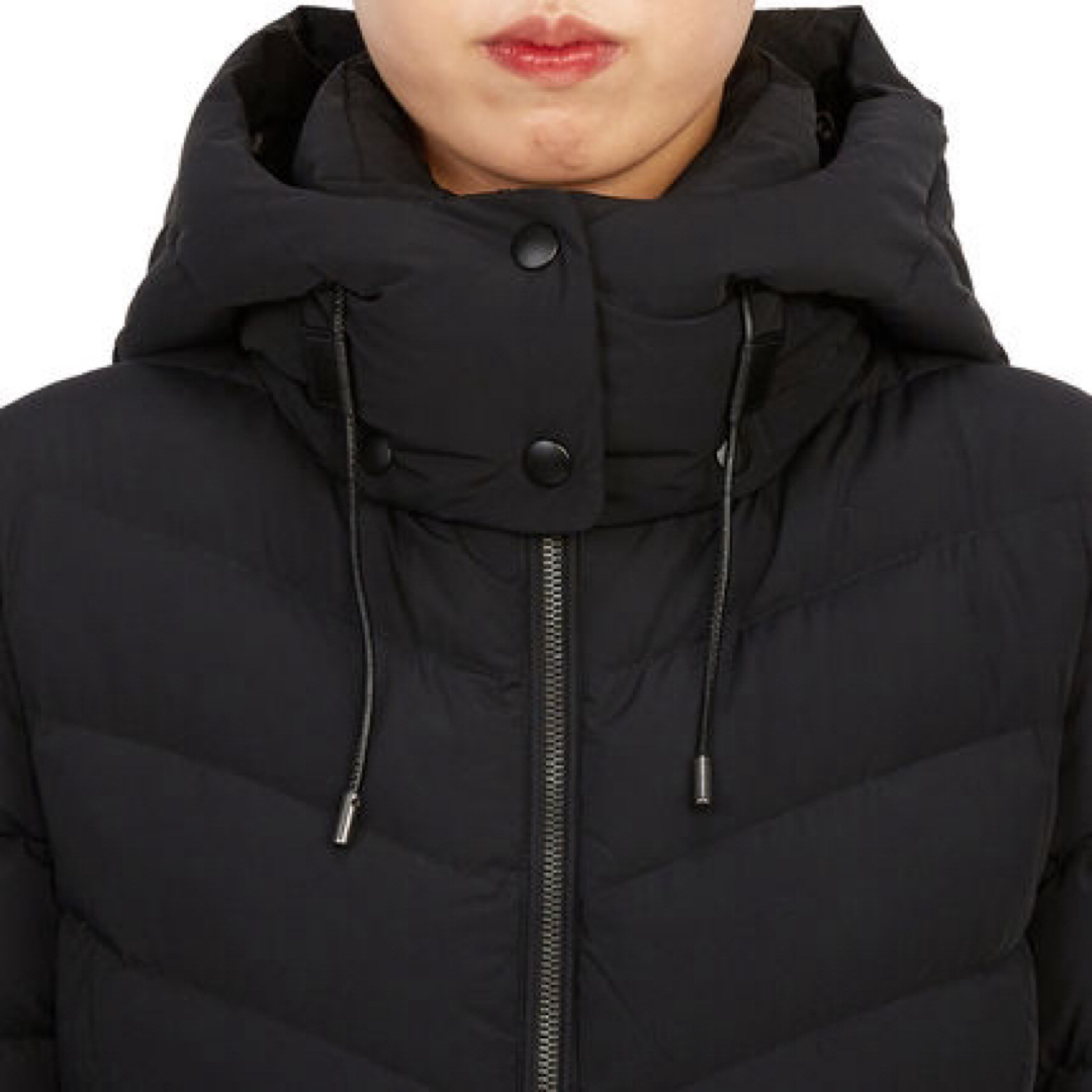 新品未使用】マッカージュ ダウンCAMEA STR Black XS 新品未使用】マッカージュ ダウンCAMEA STR Black XS